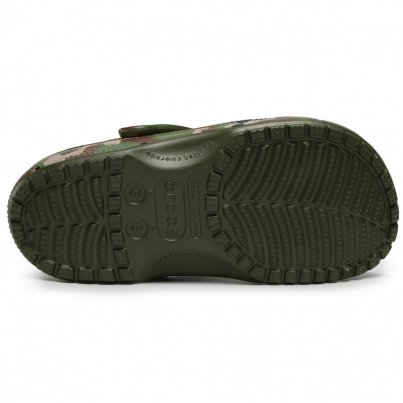 Crocs Classic Printed Camo Clog AGR/MLTI
