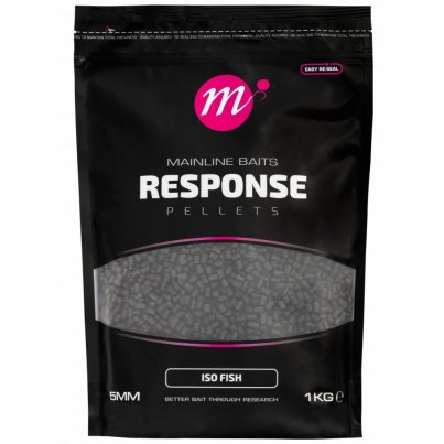 Mainline Pelety Response Carp Pellets ISO Fish 5mm 1kg