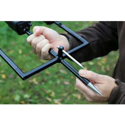 Korda Singlez Spike Ball Stabiliser Aluminium-Black