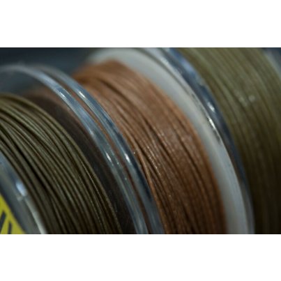 Avid Carp Captive Coated Hooklink 15lb Weedy Green