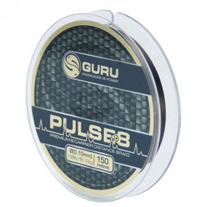 Guru šňůra Pulse-8 Braid 18lb 0,10mm 150m