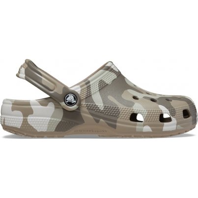 Crocs Classic Printed Camo Clog Mushroom Multi vel. 11 45-46 