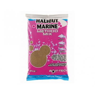 Bait-Tech Krmítková směs Halibut Marine Method Mix 2kg