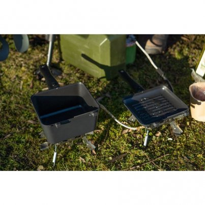 RidgeMonkey Pánev Connect Multi Purpose Mini Pan & Griddle Set