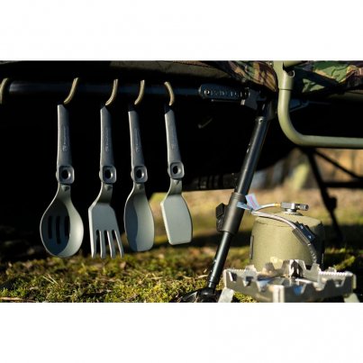 RidgeMonkey Jídelní sada Q-Lock Utensil Set