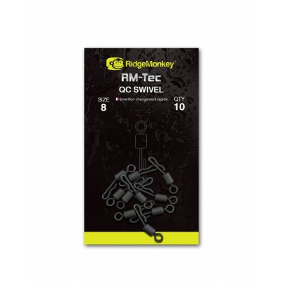 RidgeMonkey obratlík Quick Change Swivel vel.8
