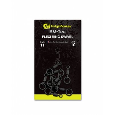 RidgeMonkey Obratlík RM-Tec Flexi Ring Swivel vel.11