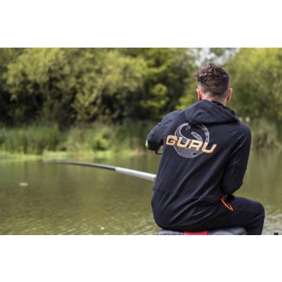 Guru Mikina Lightweight Hoody Black vel. M 