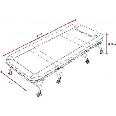 Avid Carp Lehátko Se Spacákem Benchmark Ultra X System