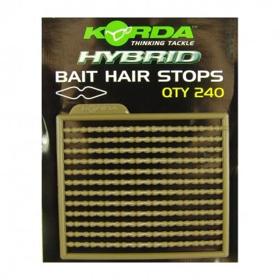 Korda Boilie zarážky Hybrid Bait Hair Stops 240ks