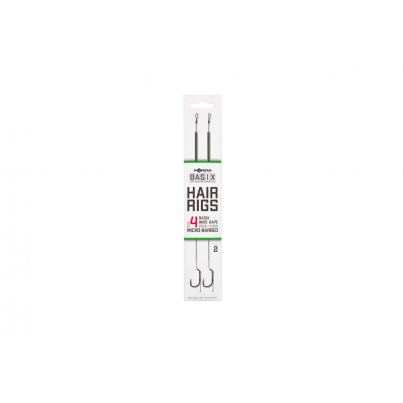 Korda Návazec Basix Hair Rigs Wide Gape 2ks
