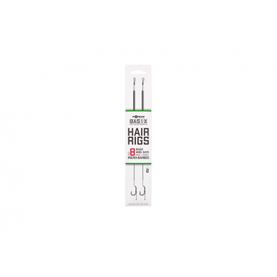 Korda Návazec Basix Hair Rigs Wide Gape 2ks