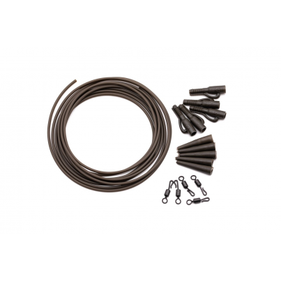 Korda Montáž Basix Lead Clip Action Pack Camo Green 5ks