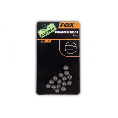 Fox Edges 5mm Tungsten Beads 15ks