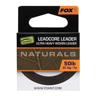 Fox Olověná šňůra Naturals Leadcore 50lb 7m