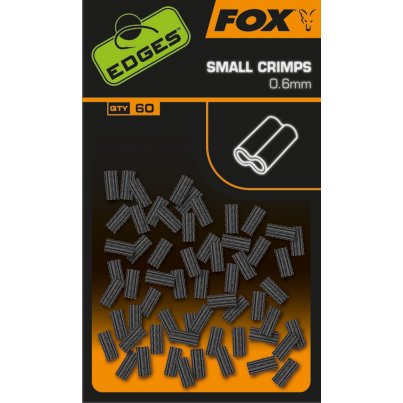 Fox Edges Spojky Medium Crimps 0,7mm 60ks