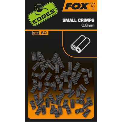 Fox Edges Spojky Small Crimps 0,6mm 60ks