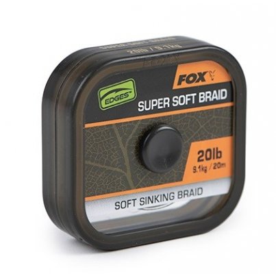 Fox Šňůrka Naturals Soft Braided Hooklength 20m 20lb