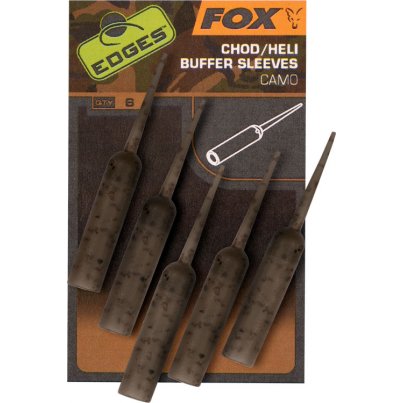 Fox Edges Camo Naked Chod Heli Buffer Sleeves 6ks