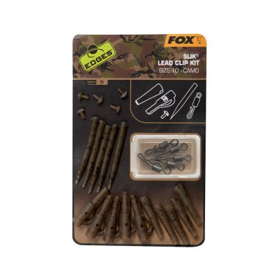 Fox Edges Camo Slik Lead Clip Kit vel.10 5ks