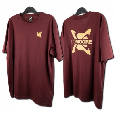CC Moore Tričko Burgundy T shirt vel. L
