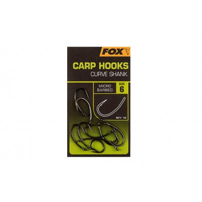Fox Carp Hooks Curve Shank vel. 2