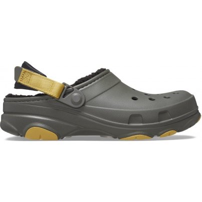Crocs All Terrain Lined Clog vel. 10 43-44 Dusty Olive