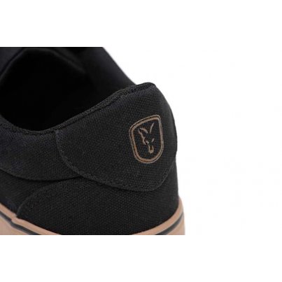 Fox Boty Black Canvas Shoe