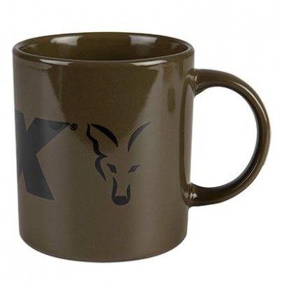 Fox Hrnek Collection Ceramic Mug Green Black