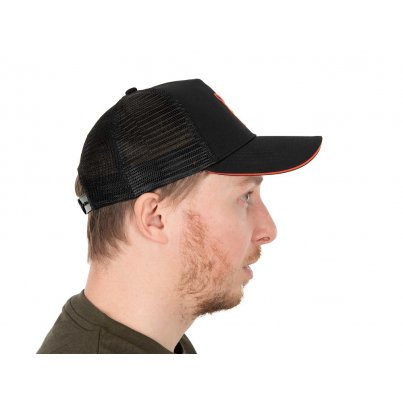 Fox Kšiltovka Collection Trucker Cap Black Orange