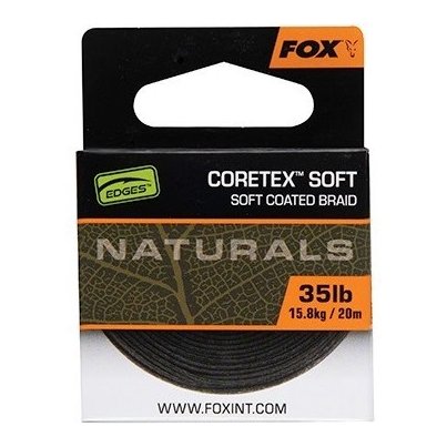 Fox Návazcová šňůrka Naturals Coretex Soft  35lb 20m