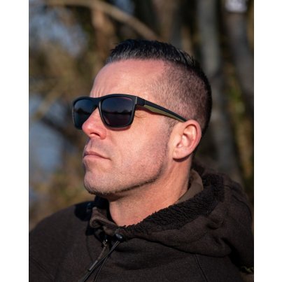 Fox Polarizační Brýle Collection Green Black Shades Brown Lens