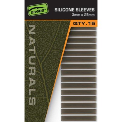 Fox Naturals Silicone Sleeves 3mm x 25mm
