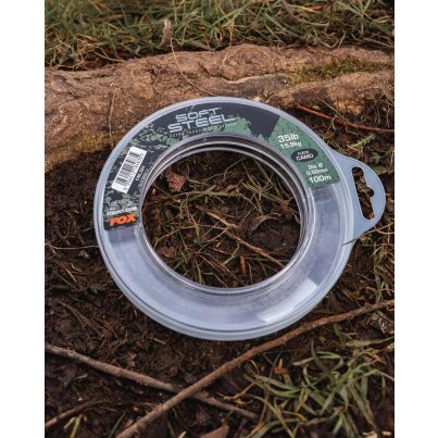 Fox Soft Steel Fleck Camo Leader 0,60mm 100m