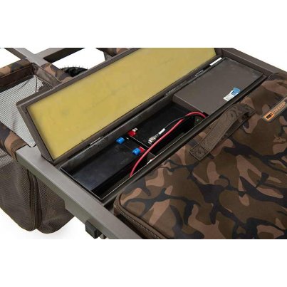 Fox Vozík Transporter 24V Power Barrow Including 2 x 9Ah 12V Batteries And Charger