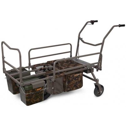 Fox Vozík Transporter 24V Power Plus Barrow Including 2 x 9Ah 12V Batteries And Charger