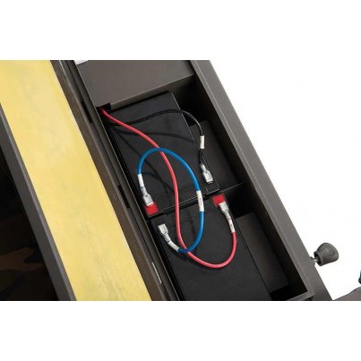 Fox Vozík Transporter 24V Power Plus Barrow Including 2 x 9Ah 12V Batteries And Charger