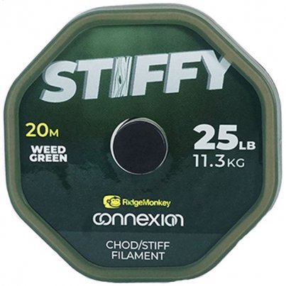 RidgeMonkey Vlasec Connexion Stiffy Chod/Stiff Filament 25lb 20m