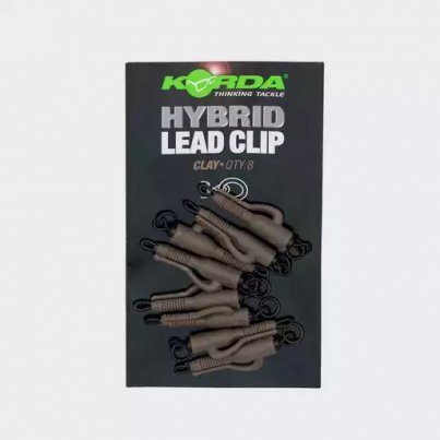 Korda Závěs na olovo Hybrid Lead Clip Clay 5ks