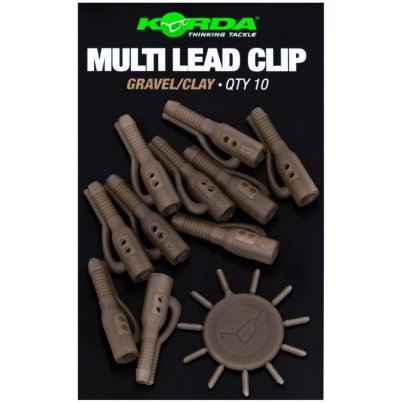 Korda Multi Lead Clip Gravel/Clay