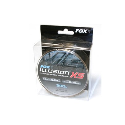 Fox Vlasec Illusion XS Fluorocarbon 300m 10lb 0,28mm
