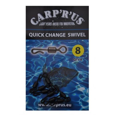 Carp ´R´ Us Quick Change Swivel vel.8 8ks
