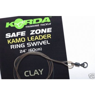 Korda Kamo Leader Ring Swivel 24´´ Silt 60cm