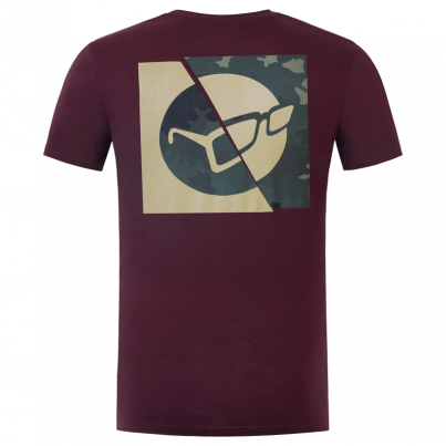 Korda Tričko LE Split Tee Burgundy vel. S