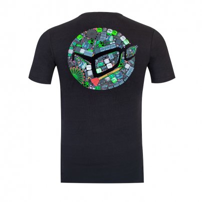 Korda Tričko LE Tackle Tee Black vel. S