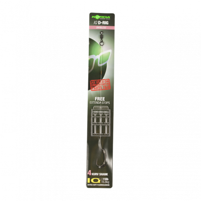 Korda Návazec IQ D Rig  6  Kurv Shank 12lb