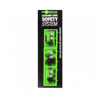 Korda Leadcore Chod Safety System set na montáž Chod Rig 8ks