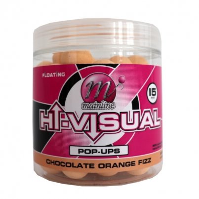 Mainline Pop Up High Visual 15mm Chocolate Orange Fizz 
