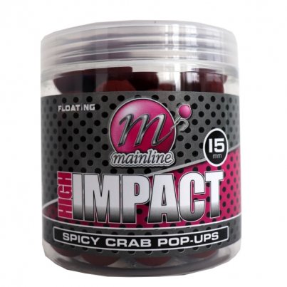 Mainline High Impact Pop Up Spicy Crab 15mm 