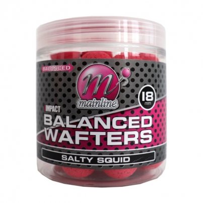 Mainline High Impact Balanced Wafters Salty Squid 18mm 